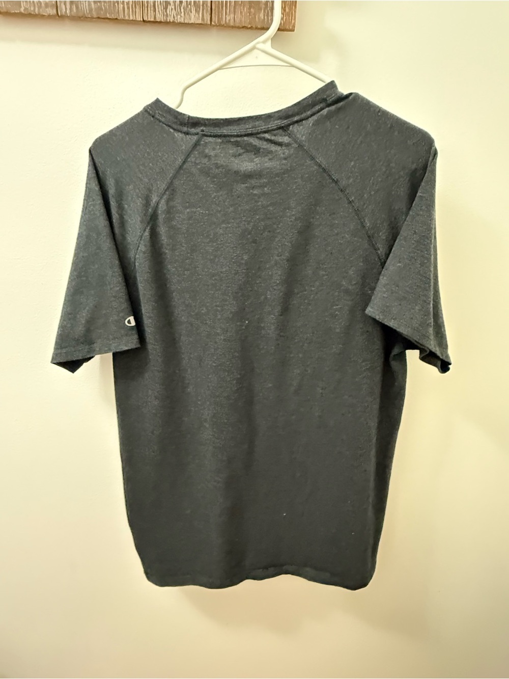 Champion Dark Gray Tee with Accent Logo Clemson Tigers College - Picture 6 of 7